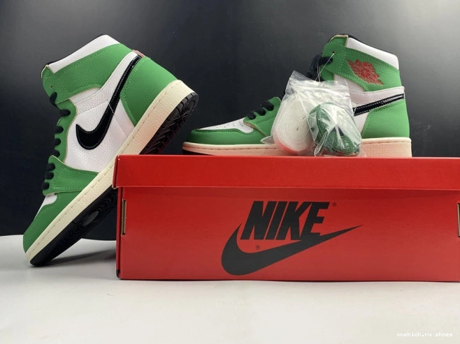 Rep Jordan Retro Green Lucky 1 Air High DB4612-300 0726